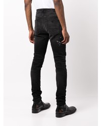 Jean skinny déchiré noir Amiri