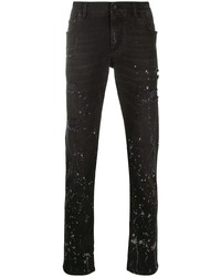 Jean skinny déchiré noir Dolce & Gabbana