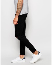 Jean skinny déchiré noir Dr. Denim