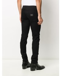 Jean skinny déchiré noir Dolce & Gabbana