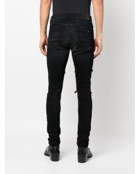 Jean skinny déchiré noir Amiri