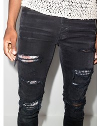 Jean skinny déchiré noir Amiri