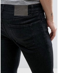 Jean skinny déchiré noir