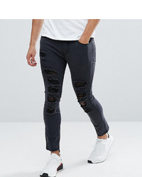 Jean skinny déchiré noir