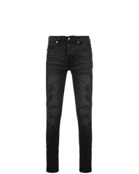 Jean skinny déchiré noir Ksubi