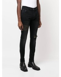 Jean skinny déchiré noir Amiri