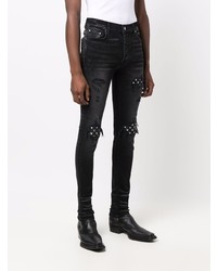 Jean skinny déchiré noir Amiri