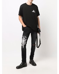 Jean skinny déchiré noir Amiri