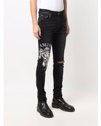 Jean skinny déchiré noir Amiri