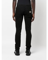 Jean skinny déchiré noir Dolce & Gabbana