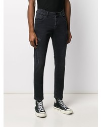 Jean skinny déchiré noir Dondup