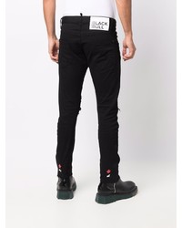 Jean skinny déchiré noir DSQUARED2