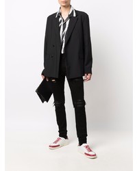 Jean skinny déchiré noir Amiri