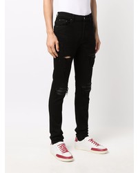 Jean skinny déchiré noir Amiri