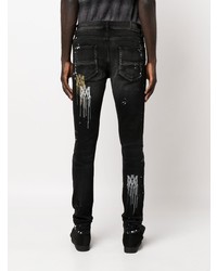 Jean skinny déchiré noir Amiri