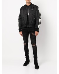 Jean skinny déchiré noir Amiri