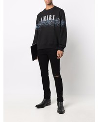 Jean skinny déchiré noir Amiri