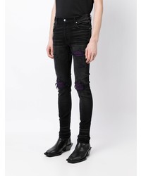 Jean skinny déchiré noir Amiri