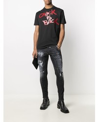 Jean skinny déchiré noir DSQUARED2