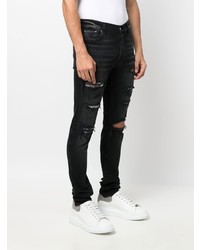 Jean skinny déchiré noir Amiri