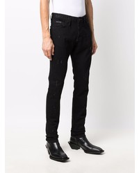 Jean skinny déchiré noir Philipp Plein