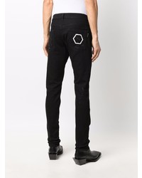 Jean skinny déchiré noir Philipp Plein