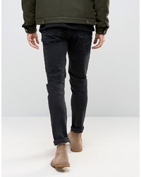 Jean skinny déchiré noir Asos