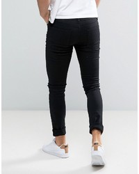 Jean skinny déchiré noir New Look