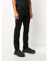 Jean skinny déchiré noir Philipp Plein