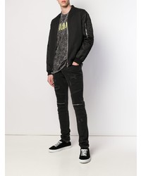 Jean skinny déchiré noir Philipp Plein