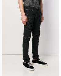 Jean skinny déchiré noir Philipp Plein