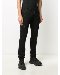 Jean skinny déchiré noir Philipp Plein