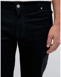 Jean skinny déchiré noir Asos