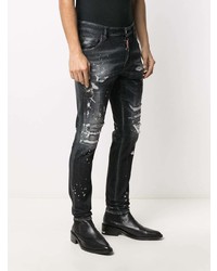 Jean skinny déchiré noir DSQUARED2