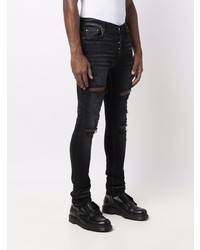 Jean skinny déchiré noir Amiri