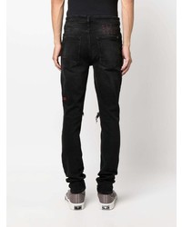 Jean skinny déchiré noir Ksubi