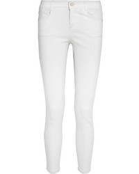 Jean skinny en coton blanc Stella McCartney