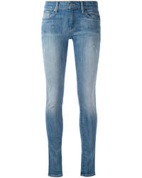 Jean skinny en coton bleu clair Polo Ralph Lauren