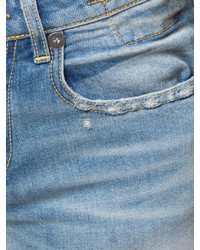 Jean skinny en coton bleu clair R 13