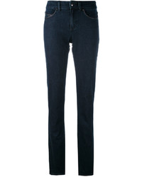 Jean skinny en coton bleu marine Armani Jeans
