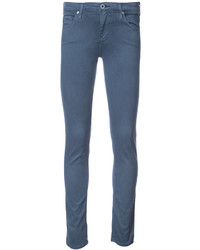 Jean skinny en coton bleu AG Jeans