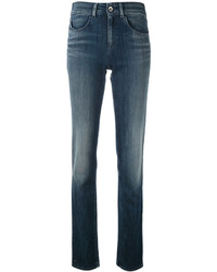Jean skinny en coton bleu Armani Jeans