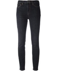 Jean skinny en coton gris foncé MiH Jeans