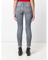 Jean skinny en coton gris Closed