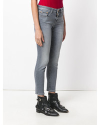 Jean skinny en coton gris Closed