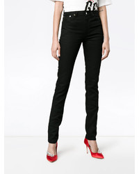 Jean skinny en coton noir Saint Laurent