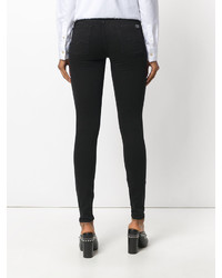 Jean skinny en coton noir 7 For All Mankind