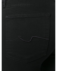 Jean skinny en coton noir 7 For All Mankind