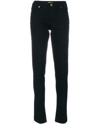 Jean skinny en coton noir Versace