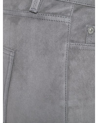 Jean skinny en cuir gris Closed